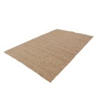 Vastag gyapjú szőnyeg szürke színű 200x300 modern gyapjú szőnyeg