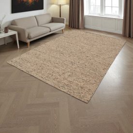   Vastag gyapjú szőnyeg 200x300 szürke színű szőnyeg a nappaliba