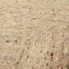 Vastag gyapjú szőnyeg szürke színű 250x350 nagyméretű nappali szőnyeg
