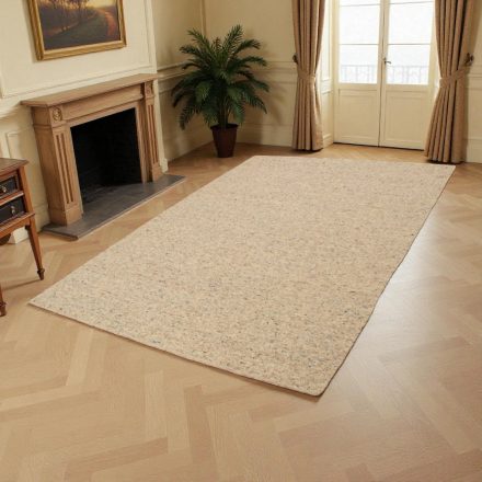 Vastag gyapjú szőnyeg szürke színű 250x350 nagyméretű szőnyeg a nappaliba