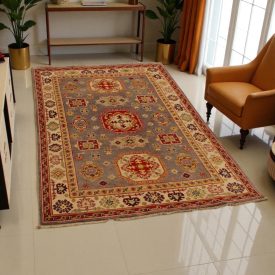 Kazak szőnyeg 120x177 kézi csomózású keleti szőnyeg