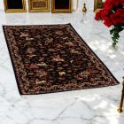 Viszkóz szőnyeg Vadászat kék 100x150 iráni gobelin hatású szőnyeg