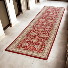   Isfahan Iráni futószőnyeg 77x312 kézi csomózású perzsa szőnyeg folyosóra