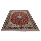 Isfahan szőnyeg 184x275 kézi csomózású perzsa szőnyeg a nappaliba
