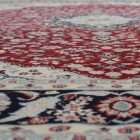 Isfahan szőnyeg 184x275 kézi csomózású perzsa szőnyeg a nappaliba