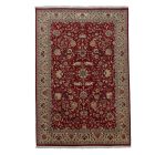 Perzsa szőnyeg Isfahan 214x312 kézi csomózású iráni szőnyeg a nappaliba