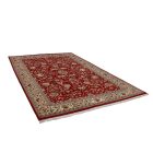 Perzsa szőnyeg Isfahan 214x312 kézi csomózású iráni szőnyeg a nappaliba