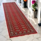 Futószőnyeg bordó Bukhara 81x308 Pakisztáni kézi csomózású szőnyeg