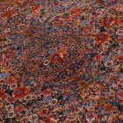 Viszkóz szőnyeg Golara sötétkék 150x225 minőségi gobelin hatású szőnyeg Iránból