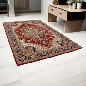 Luxus szőnyeg bordó 150x225 prémium minőségű akril szőnyeg  -722235G150225