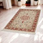 Isfahan szőnyeg 92x157 kézi csomózású perzsa szőnyeg