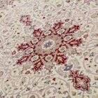 Isfahan szőnyeg 136x214 kézi csomózású perzsa szőnyeg a nappaliba