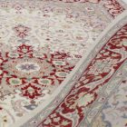 Isfahan szőnyeg 136x214 kézi csomózású perzsa szőnyeg a nappaliba