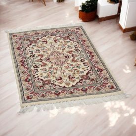   Perzsa szőnyeg Isfahan 64x97 kézi csomózású iráni szőnyeg