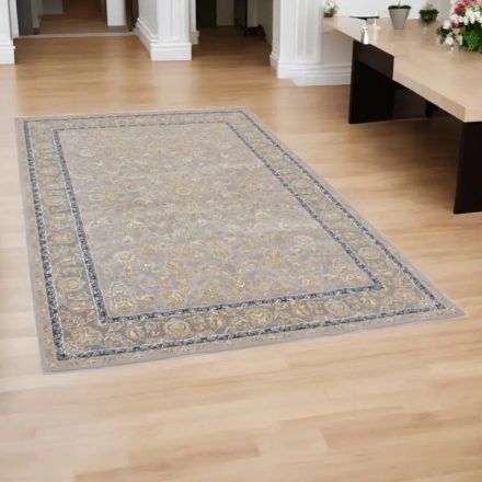 Luxus szőnyeg szürke 150x225 minőségi akril szőnyeg a nappaliba  -802078G150225