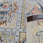 Luxus szőnyeg szürke 150x225 prémium akril szőnyeg Iránból  -802188G150225