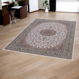 Luxus szőnyeg bézs 150x225 prémium akril szőnyeg Iránból  -817257T150225
