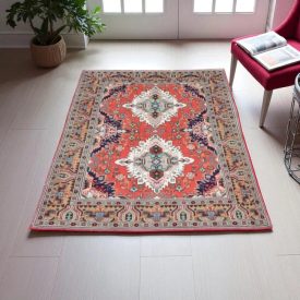 Tabriz szőnyeg 104x143 kézi csomózású perzsa szőnyeg