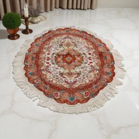   Kerek szőnyeg Tabriz 97x152 kézi csomózású perzsa szőnyeg