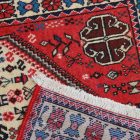 Perzsa szőnyeg Abadeh 73x119 etnikai kézi csomózású iráni szőnyeg 