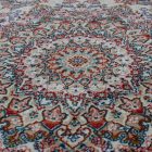 Kerek szőnyeg bézs 100x100 elegáns luxus szőnyeg akrilból  -87010C100100