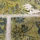 Design szőnyeg zöld-fehér Patchwork 200x298 nappali szőnyeg