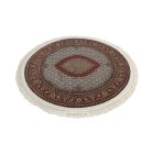 Kerek szőnyeg bézs 150x150 prémium luxus szőnyeg akrilból  -87034C150150