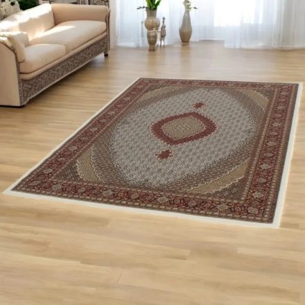 Luxus szőnyeg bézs 200x300 luxus nappali szőnyeg akrilból  -87034C200300