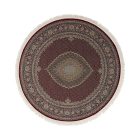 Kerek szőnyeg bordó 200x200 luxus luxus szőnyeg akrilból  -87034R200200