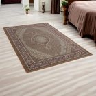 Luxus szőnyeg barna 140x200 elegáns akril szőnyeg  -87034W140200
