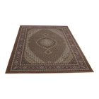 Luxus szőnyeg barna 140x200 elegáns akril szőnyeg  -87034W140200
