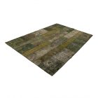 Design szőnyeg zöld Patchwork 169x238 nappali szőnyeg