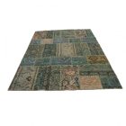 Design szőnyeg zöld Patchwork 169x238 nappali szőnyeg