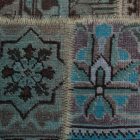 Design szőnyeg zöld Patchwork 169x238 nappali szőnyeg