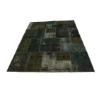Design szőnyeg zöld Patchwork 168x239 nappali szőnyeg