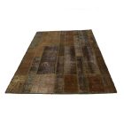 Design szőnyeg zöld Patchwork 167x240 nappali szőnyeg