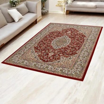 Luxus szőnyeg bordó 160x230 minőségi akril szőnyeg a nappaliba  -87125R160230