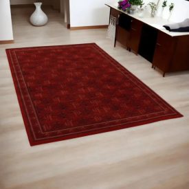 Luxus szőnyeg bordó 150x225 prémium minőségű akril szőnyeg  -871341R150225