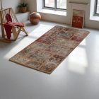Design szőnyeg színes Patchwork 70x140 nappali szőnyeg