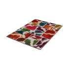 Design szőnyeg színes Patchwork 100x145 nappali szőnyeg