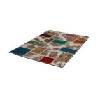 Design szőnyeg színes Patchwork 100x145 nappali szőnyeg