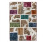Design szőnyeg színes Patchwork 100x145 nappali szőnyeg