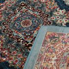 Luxus szőnyeg kék 80x120 elegáns akril szőnyeg  -872099B80120