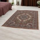 Luxus szőnyeg barna 140x200 elegáns akril szőnyeg  -872099W140200