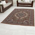 Luxus szőnyeg barna 160x230 luxus nappali szőnyeg akrilból  -872099W160230