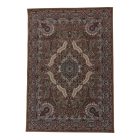 Luxus szőnyeg barna 160x230 luxus nappali szőnyeg akrilból  -872099W160230