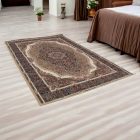 Luxus szőnyeg barna 140x200 elegáns akril szőnyeg  -872120C140200