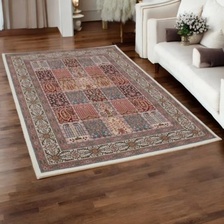 Luxus szőnyeg bézs 160x230 minőségi nappali szőnyeg akrilból  -87214C160230
