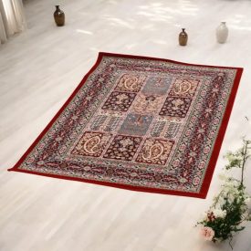 Luxus szőnyeg bordó 60x90 minőségi akril szőnyeg  -87214R6090