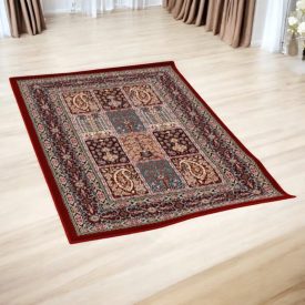 Luxus szőnyeg bordó 80x120 minőségi akril szőnyeg  -87214R80120
